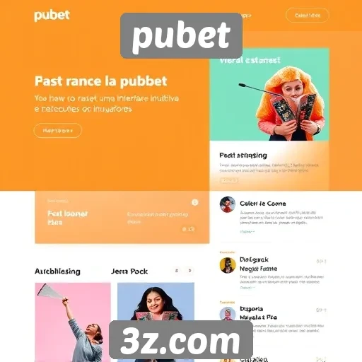 Análise do design e usabilidade do site pubet