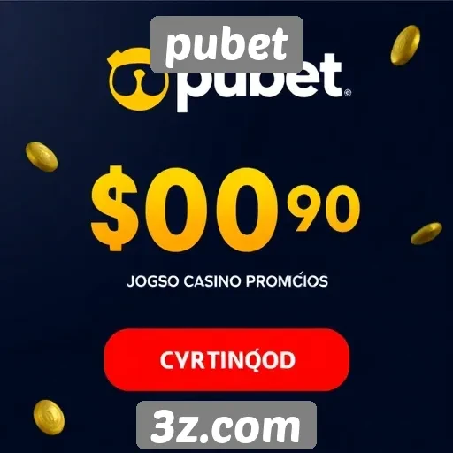 Promoções e bônus do pubet para novos usuários